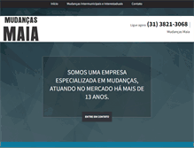 Tablet Screenshot of maiamudancas.com.br